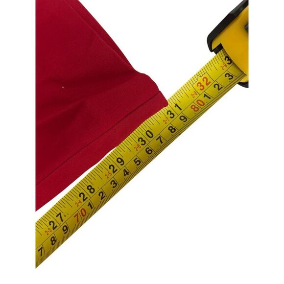 Massimo Dutti Women Jumpsuit L Large Red Halter Neck Wide Leg 6606/300 NWT - Picture 11 of 12